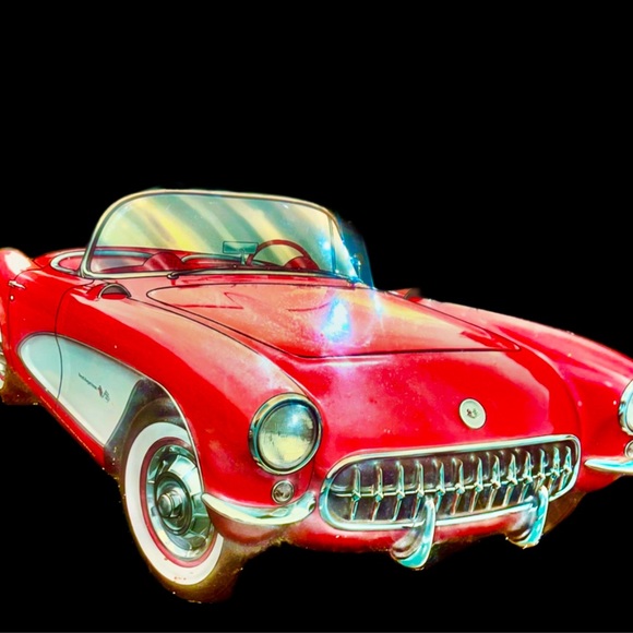 GM Car - Vintage Mustang Roadster Metal Sign Wall Decor - Picture 4 of 7